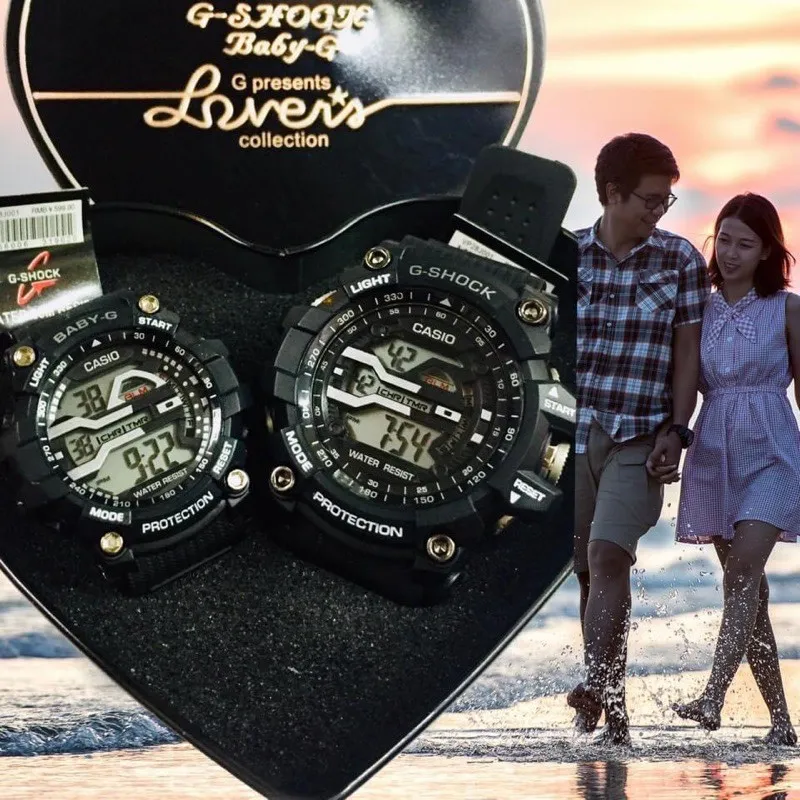 G shock and baby g couple watch best sale