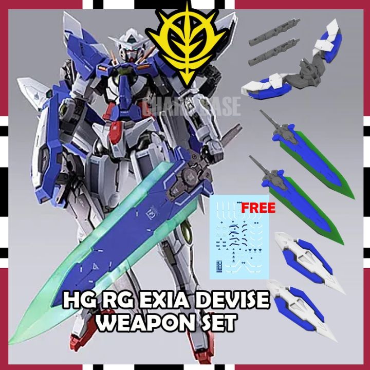 RG EXIA HG EXIA DEVISE WEAPON PARTS GN PARTS | Lazada