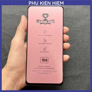 Kính cường lực Oppo F11 Pro/ Reno 6.6/ Reno 2F/ Vivo S1/ Vivo Y50/ Vivo Y30 Large ARC trong suốt cao cấp full màn hình