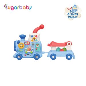 Sugarbaby Train Activity Walker 5in1 Mode Baby Walker Mainan Dorong Bayi
