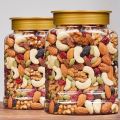 Mix Nuts - Product of Malaysia with Imported Premium Ingredients -/500gm_1kg/Campurkan kacang Weight includes bottle. 