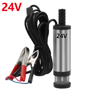 12V 24V Universal Fuel Transfer PumpElectric Oil Pump Micro Submersible Water Pump Small Extraction Pump with 3m Pipe