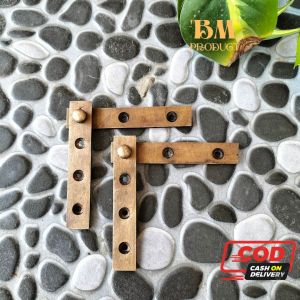 Engsel Pintu Kuningan Engsel Pivot Kayu 2 pcs Engsel Kuningan Antik