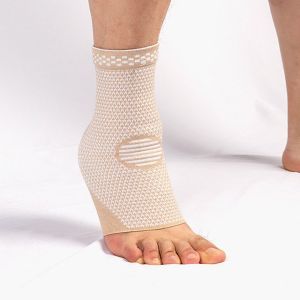 Copper Fiber Sports Varicose Vein Correction Foot Protection Socks Sports Ankle Support Foot Support Socks运动护踝支撑袜