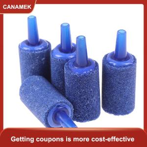 【CANAMEK 】 5pcs Cylinder Aquarium Bubble Fish Tank Air Stone Fish Tank Aeration Aerator