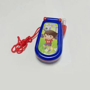 NCUMBE Electronic Mobile Phone Toy Luminescent Classic Flip Cover Childrens Telephone Toys Educationl Interactive Music Cellphone Toy Parent-Kids