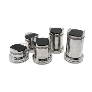 BETTERFORM 1Pcs Giá đỡ có thể điều chỉnh Giá đỡ cáp âm thanh Hợp nhôm Cách ly rung động Giá đỡ cáp Đầu cắm cáp Hỗ trợ cáp HiFi cho Cáp Tín Hiệu Âm Thanh