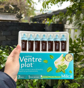 Nước uống Milical xanh dương hỗ trợ tiêu hóa Extra Ventre Plat