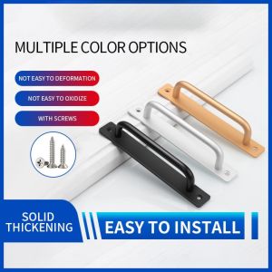 Aluminum Alloy Door Handles for Balcony and Bedroom - Suitable for Sliding Barn Closet Sheds Fence