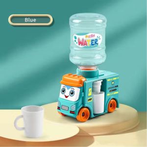 LUMIYA Nhựa Bình nước mini Bấm tay Đạo cụ cosplay Bơm chai nước Giống như thật Nước uống Đồ chơi nhà bếp Trẻ em