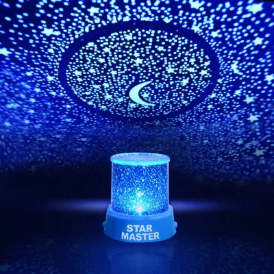【Hania】Colorful Starry Night LED Starlight Night Light Projector Light Birthday Layout Atmosphere Light Lovers Confession Romantic Scene Layout Projector Festival Celebration Decorative Light