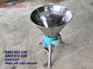 Máy băm các loại rau 550w phễu inox