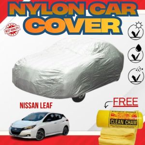 TFG NISSAN LEAF Waterproof Nylon Car Cover For Hatchback Car Protection With Chamois Towel