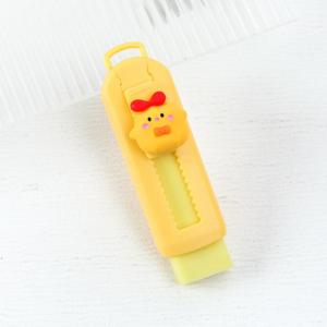 Cute Cartoon Pencil Eraser Retractable Creative Student Stationery School Supplies
