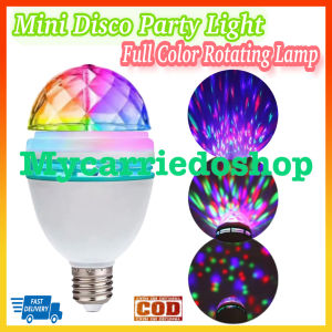 Mini Auto Rotating Stage Light 3W LED DJ Disco Crystal Light Party Light Disco Bulb Christmas Lights