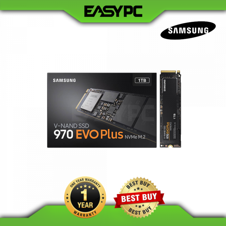 EasyPC Samsung 970 EVO Plus 1TB NVME Solid State Drive SSD
