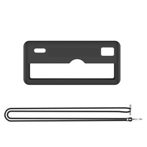MUSASI Silicone Vỏ bảo vệ Chống trầy xước Có dây đeo Miếng dán bảo vệ camera Mềm mại Chống rơi Ốp bảo vệ Cho Máy ảnh kỹ thuật số dạng móc khóa Kodak Charmera