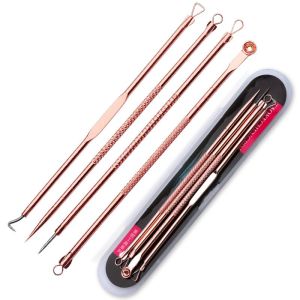 Bộ 4 cây nặn mụn lấy mụn 8 đầu tiện lợi Set 4 dụng cụ lấy mụn chuẩn Spa SM01