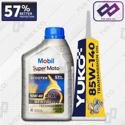 Phiên bản 57% - Nhớt xe tay ga Mobil Scooter 10w40 (800ml) - Mobil Scooter - Mobil 10W40 - Scooter 10W40 - Mobil 10W30 - Scooter 10W30
