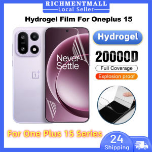 【🔥SG STOCK🔥】RICHMENTMALL Clear Matte Anti-spy Hydrogel Soft Film For OnePlus 15 Matte Anti Spy Privacy Screen Protector For OnePlus 15 HD Hydrogel Film