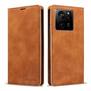 Vỏ điện thoại mới cho Xiaomi mi 13t 12t 11t Pro / Mi 13 11 Lite 5g NE vỏ Nắp gập Có Khe Cắm Thẻ Ví da chất lượng cao từ tính