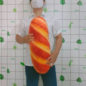 GỐI ÔM HÌNH BÁNH MÌ DỄ THƯƠNG GỐI ÔM NGỦ AN TOÀN CHO BÉ ẢNH THẬT