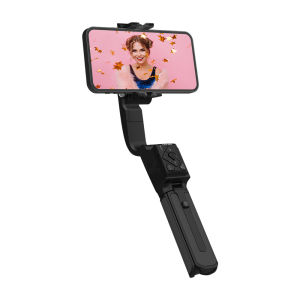 Hohem iSteady Q Smart Selfie Stick Tripod with 360° AI Tracking - Black