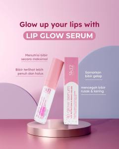 Lip Serum - Lip Glow Magic SR12 - Lip Gloss Melembabkan Memberikan Warna Pada Bibir dan Efek Glossy