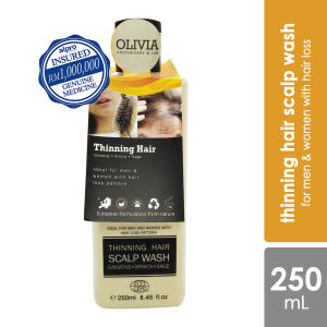 Olivia Thinning Hair Scalp Wash Shampoo 250ml (for men & women with hair loss / increase hair growth) 防掉发洗发水/防脱洗发水育发密发