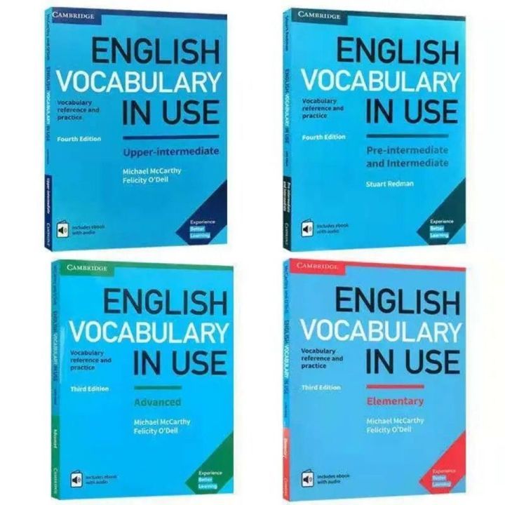 English vocabulary in use 4巻セット 02c14ef3a72c4695ca5f9899dbb88c