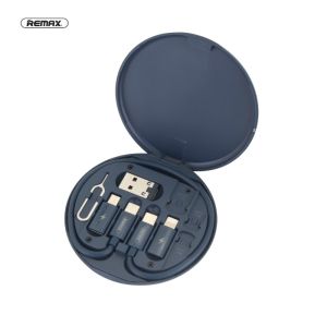 ชุดแปลงสายชาร์จ 4in1 REMAX RC-190 พร้อมกล่อง รองรับชาร์จเร็ว 60W/3A Type-c to LightningMicro USBType-CUSB แท้100%