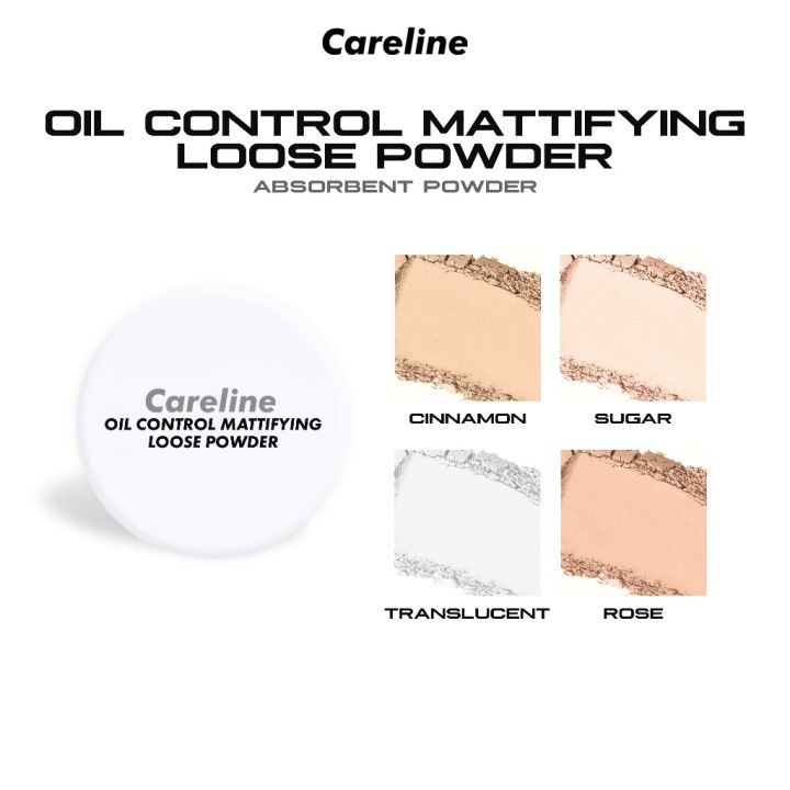 Careline Mattifying Loose Powder 5.5g | Lazada PH