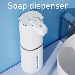 VOIDFARE Smart Sensor Automatic Liquid Soap Dispenser 380ml 4 Gear Adjustable Electric Foam Dispenser Large Capacity USB Rechargeable Foam Machine Kitchen Accessories