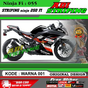 STRIPING NINJA 250 FI VARIASI 055