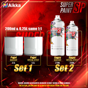 AIKKA SK40322 Plum Red | Candy Series | Automotive 2K Car Paint Motor Body Aerosol Spray Bottle Cat Kereta DIY 车漆