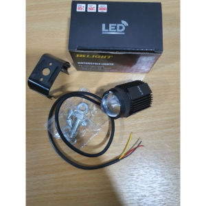 Lampu Sorot Tembak Laser Gun Mini LED V12 D2 D3 Motor Mobil 20Watt 2 Warna Putih Kuning 20W 20 Watt Lasergun Dengan kipas pendingin