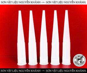 ĐẦU VÒI BƠM KEO SILICONE / KEO PU / KEO HÓA CHẤT – ĐẦU VÒI NHỰA THAY THẾ CHO TUÝP KEO