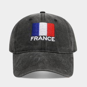 2026 World Cup football-themed fan baseball cap with trendy national flag embroidery black duckbill cap for men and women sun protection hat