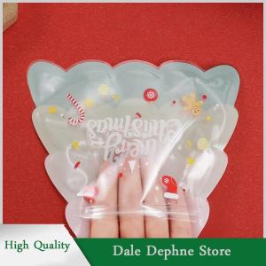 [Dale Dephne] ถุงของขวัญซานต้าเอลค์เกล็ดหิมะถุงของขวัญสำหรับเด็กถุงผ้าหนาไม่ทอกันน้ำตกแต่งคริสต์มาส