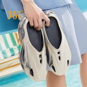 361 Degrees Water Shoes AG Whale 2 Hole Shoes Sports Slippers Neutral Slippers Mens Summer Sandals New Non-slip 672421103/672431102F