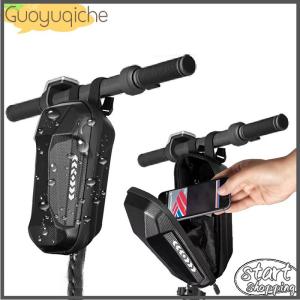 【Guoyuqiche】🔥🔥🔥 กระเป๋าสกู๊ตเตอร์ไฟฟ้ากันน้ำสำหรับผู้ใหญ่ผู้ชายกระเป๋าหน้าสำหรับสกู๊ตเตอร์ Xiaomi กระเป๋าจักรยานเคสกันฝน