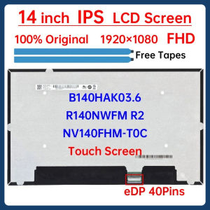 14" Laptop LCD Touch Screen B140HAK03.6 R140NWFM R2 NV140FHM-T0C For Lenovo ThinkPad L14 Gen 3 L14 Gen 4 Display Matrix Panel