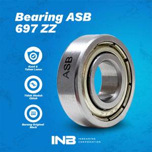 Laker Bearing 697 ZZ ASB INB Original ASB