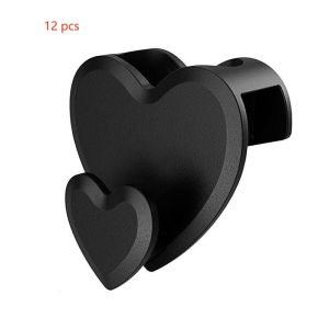 12Pcs Extender Clips Connector Wardrobe Space-Saving Hanger Stacking Hooks Mini Triangle Hanger Connector Hook