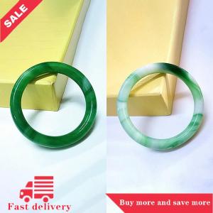 [COD] Giả Ngọc Vòng Đeo Tay Màu Xanh Lá Cây Của Phụ Nữ Cổ Điển Vòng Vòng Đeo Tay Phụ Nữ Đồ Trang Sức Quà Tặng