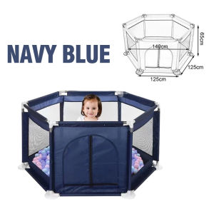 COCO Baby Playpen toddler crawl guardrail Big Size Foldable with ball Indoor