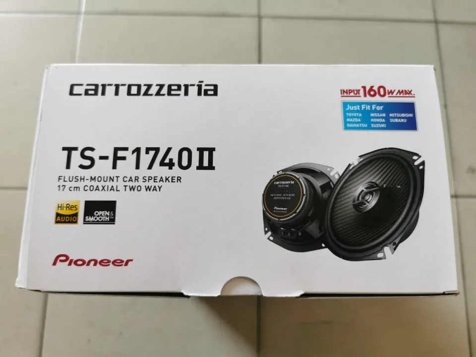 ALL NEW ! Pioneer Carrozzeria TS-F1740ii 17CM 2 Way Coaxial Door