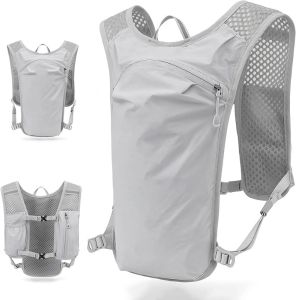 I know Breathable Backpack for Cycling Running and Hiking - Lightweight Water Bag Pack for Biking Trail Running and Marathon Sports