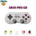 8Bitdo SN30 Pro G/SN รุ่นอุปกรณ์ควบคุมบลูทูธไร้สายคลาสสิกจอยสติ๊กจอยเกมสำหรับ Nintendo สวิทช์/ไอน้ำ/Windows/Android/MacOS/Raspberry Pi. 