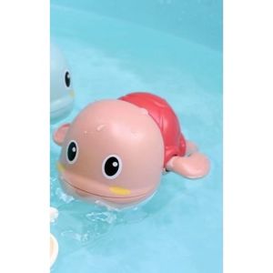 [SG Stock] Clockwork Toys Baby Bath Toys Wind Up Swimming Jumping Toy Swimming Goodie Bag Gift Baby Bath